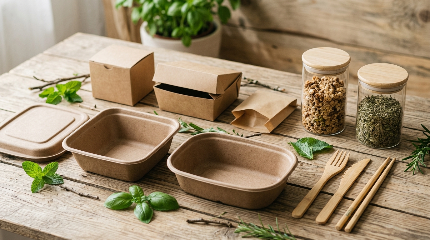 Eco-friendly sustainable packaging by DELICUOS